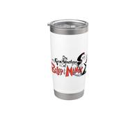 The Grim Adventures of Billy & Mandy Logo Vaso térmico de acero inoxidable de doble pared