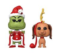 The Grinch (Anniversary) Pop Books Figure Vinile 2-Pack Grinch & Max 12Cm Funko
