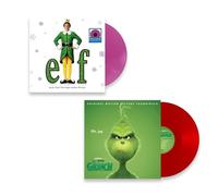 The Grinch & Elf - Elf + Grinch "Limited Edition" Vinyl Collection: Elf: Music From The Motion Picture (Purple) / The Gr inch: Original Motion Picture Soundtrack (Red)