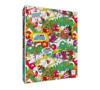 The Grinch "Poppin" - Rompecabezas de 1,000 piezas, dimensiones de 19 x 27 pulgadas, coleccionable con el Grinch, obra de arte que celebra el libro infantil clásico, rompecabezas y mercancía oficial