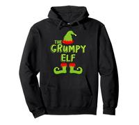 The Grumpy Elf - Camisa para Hombre, Mujer y niños, a Juego con Elfo navideño Sudadera con Capucha