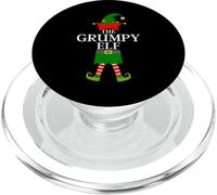 The Grumpy Elf - Divertido Grupo Familiar a Juego de Navidad PopSockets PopGrip para MagSafe