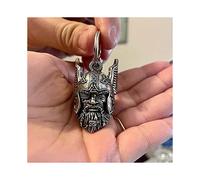 The Guardian Of The Viking God Of Odin,good Luck Charm,biker Gift,rides A Bell To Dispel Bad Luck,odin Viking God Bravo Bell,gremlin Guardian Ride Bel