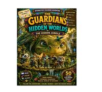 The Guardians of the Hidden Worlds: Book 1: The Hidden Jungle | Interactive Story Coloring Book with Search & Find Adventures for Kids Ages 4-8