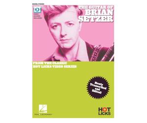 The Guitar of Brian Setzer: Includes passcode (Hot Licks)