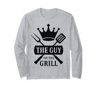 The Guy on The Grill BBQ Men Manga Larga