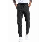 THE GYM PEOPLE Pantalones deportivos de forro polar para hombre, con bolsillos profundos, atléticos, holgados, para entrenamiento, correr, entrenamiento, Gris oscuro, Medium