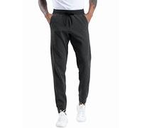 The Gym People Pantalones Deportivos de Forro Polar para Hombre con Bolsillos Profundos, Pantalones Deportivos Holgados para Entrenamiento, Correr, Entrenamiento, Forro Polar Gris Oscuro, Large