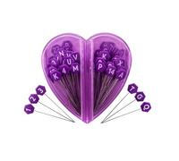 The Gypsy Quilter ABC 123 Cool Pins, Morado
