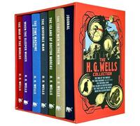 The H. G. Wells Collection Deluxe 6 Books Box Set Edition with Journal (War of the Worlds, When the Sleeper Wakes, Time Machine & Other Stories, Invisible Man, Island of Doctor Moreau & More)