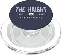The Haight San Francisco California Field/The Haight SF PopSockets PopGrip para MagSafe