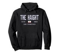 The Haight San Francisco California Field/The Haight SF Sudadera con Capucha