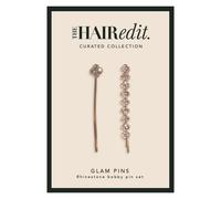 The Hair Edit Glam Rhinestone Bobby Pins