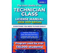 The Ham Radio Prep Technician Class License Manual (2026 - 2030) (Ham Radio License Package)
