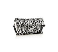 The Handbag Edit - Clutch/Crossbody, Carteras de mano Mujer, Blanco (Leopard), 4x32x18 cm (W x H L)