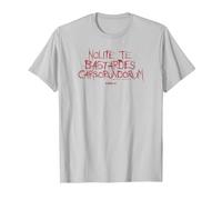 The Handmaid's Tale Nolite Te Bastardes Carborundorum Q2 Camiseta, Hombre, Plata, M