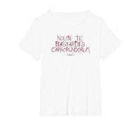 The Handmaid's Tale Nolite Te Bastardes Carborundorum Q2 Camiseta, Mujer Tallas Grandes, Blanco, 3XL Grande