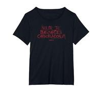 The Handmaid's Tale Nolite Te Bastardes Carborundorum Q2 Camiseta, Mujer Tallas Grandes, Negro, 4XL Grande