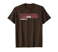 The Handmaid's Tale Nolite Te Bastardes Carborundorum Quote Camiseta, Hombre, Marrón, M