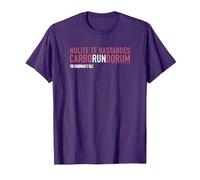 The Handmaid's Tale Nolite Te Bastardes Carborundorum Quote Camiseta, Hombre, Morado, XXL