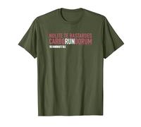 The Handmaid's Tale Nolite Te Bastardes Carborundorum Quote Camiseta, Hombre, Verde Oliva, M