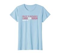 The Handmaid's Tale Nolite Te Bastardes Carborundorum Quote Camiseta, Mujer, Azul Bebé, XS