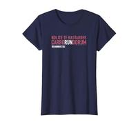 The Handmaid's Tale Nolite Te Bastardes Carborundorum Quote Camiseta, Mujer, Azul Marino, M