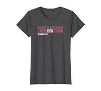 The Handmaid's Tale Nolite Te Bastardes Carborundorum Quote Camiseta, Mujer, Jaspeado Oscuro, M
