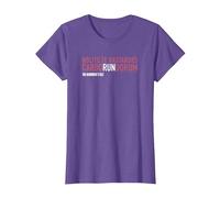 The Handmaid's Tale Nolite Te Bastardes Carborundorum Quote Camiseta, Mujer, Morado Jaspeado, M