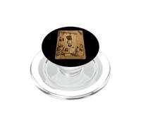 The Hanged Man Tarot Card Scrapbook Design PopSockets PopGrip para MagSafe