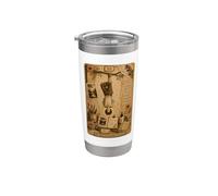The Hanged Man Tarot Card Scrapbook Design Vaso térmico de acero inoxidable de doble pared