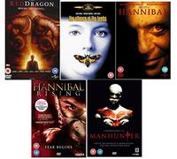 The Hannibal Lecter DVD Movie Collection : Red Dragon / The Silence of the Lambs / Hannibal / Hannibal Rising : Fear Begins / Manhunter + Special Features + Directorâ€™s Cut + Deleted Scenes + Extras