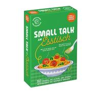 The Happy Gang 3103785 Juego Familiar Interactivo, Small Talk en la Mesa de Comedor, Tarjetas de conversación para fortalecimiento, atención Plena, motivación, afirmaciones para niños a Partir de 8