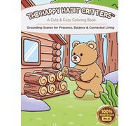 The Happy Habit Critters: Orson the Grounded Bear: A Cute & Cozy Coloring Book: Grounding Scenes for Presence, Balance & Connected Living