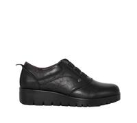 The Happy Monk Carmina 018 Zapato DE Piel con Elasticos Mujer Negro 39