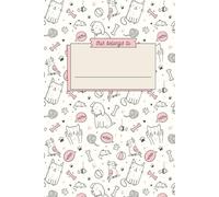 The Happy Paws Daily Planner: Cute Organizer & Habit Tracker - 6"x9" 200 Pages