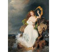 The Harp of Erin Thomas Buchanan Read Harfe - Arpa para mujer (roca en el mar, B A3)