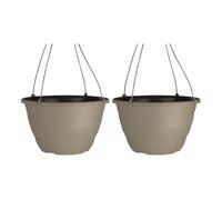 The HC Companies Maceta Colgante, Piedra de Pimienta, 13 Pulgadas