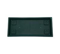 The HC Companies Platillo Rectangular, Evergreen, 17.5 Pulgadas
