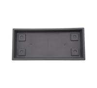 The HC Companies Platillo Rectangular, Gris cálido, 76.2 cm