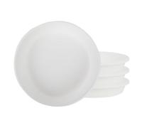 The HC Companies SLI10000A10T032LREFT - Platillo Redondo clásico de plástico para Plantas, 10 Pulgadas, Color Blanco