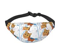 The Head of The Bull Devil - Riñonera bandolera para hombre y mujer, para correr, senderismo, montañismo, viajes, gimnasio, ciclismo fitness, Mule de escucha, Talla única