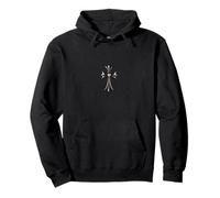 The Heart Diamonds Silver Cross Sudadera con Capucha