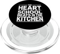 The Heart of The School Beats In The Kitchen PopSockets PopGrip para MagSafe