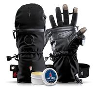 THE HEAT COMPANY - Heat 3 Smart - La innovación del Guantes - Guantes y Manoplas en uno - Manopla Invierno desplegables - Guante termicos Calida- Hombre & Mujer - Guantes Esqui