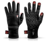 THE HEAT COMPANY - Wind Pro Liner Guantes Resistentes al Viento Táctiles para Mujer y Hombre - Cálidos de Invierno para Ciclismo y Correr