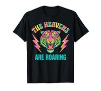 The Heavens Are Roaring Bible Salmo 19:1 Fe Cristiano Camiseta