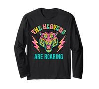 The Heavens Are Roaring Bible Salmo 19:1 Fe Cristiano Manga Larga