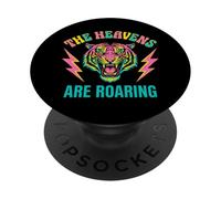 The Heavens Are Roaring Bible Salmo 19:1 Fe Cristiano PopSockets PopGrip Adhesivo