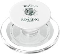 The Heavens Are Roaring Christian Psalm Bible PopSockets PopGrip para MagSafe